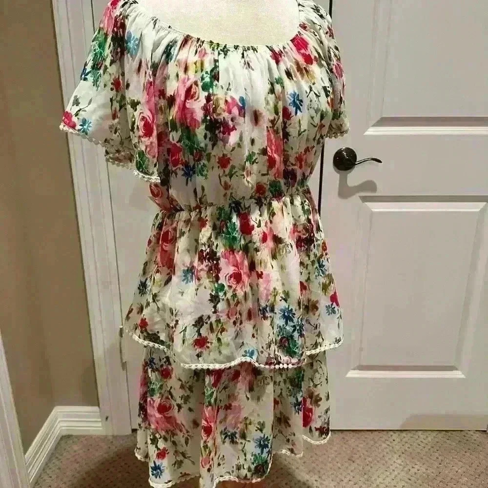Lovely floral boutique style dress! - Picture 9 of 9